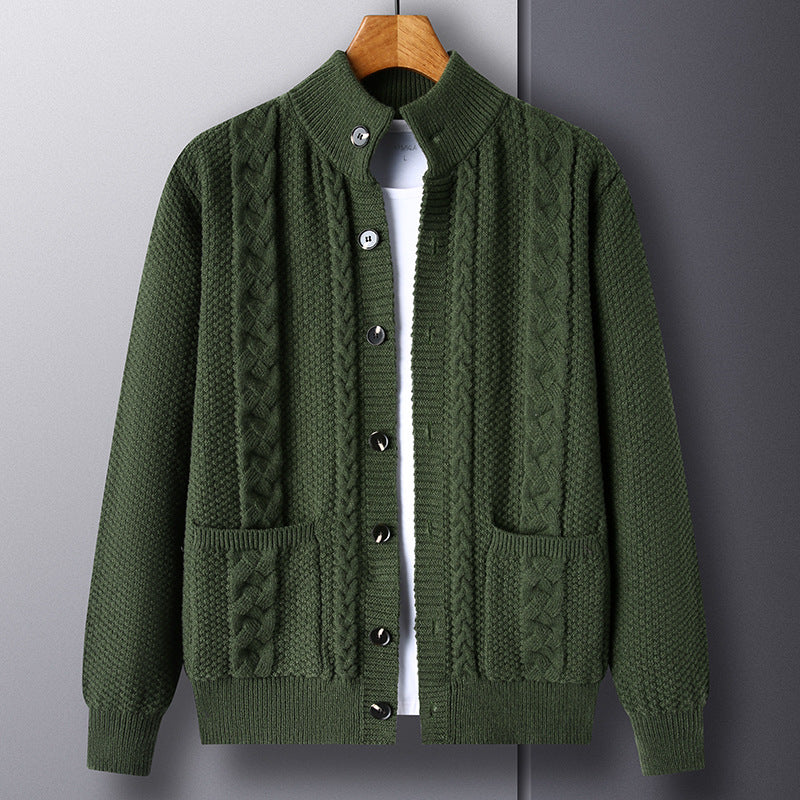 Men's Knit Cardigan - Monaco Style