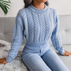 Women's Cropped Sweater - Stylish and Comfortable