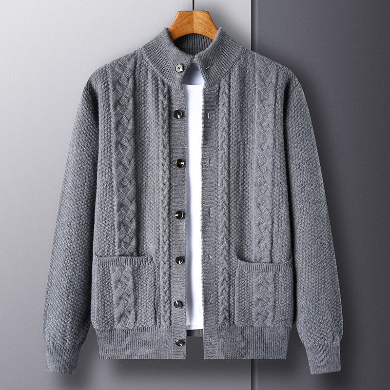 Men's Knit Cardigan - Monaco Style