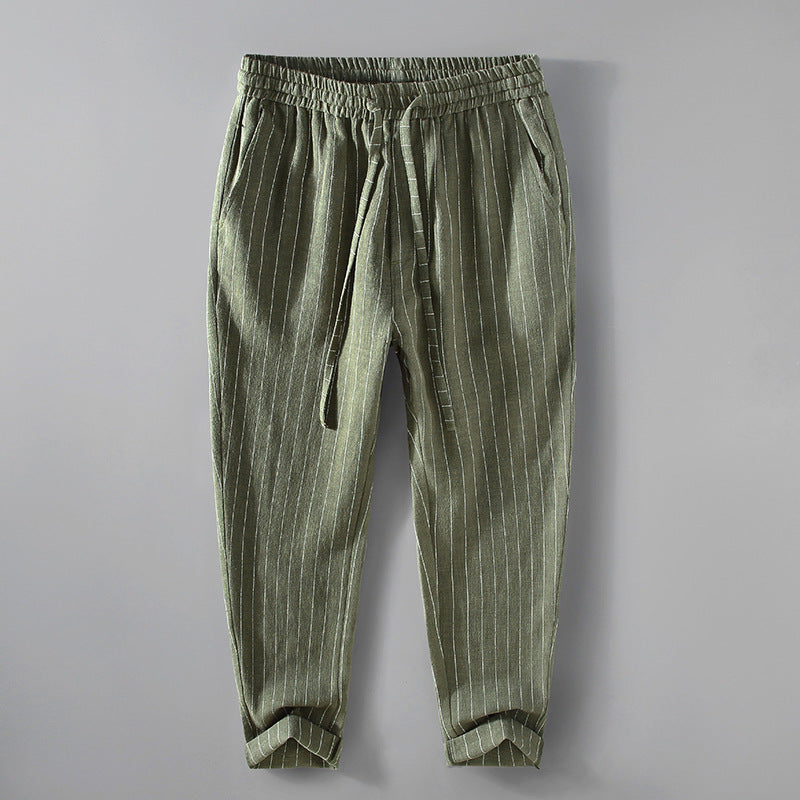Men's Lightweight Linen Pants - Havana Style-MODAUTLET