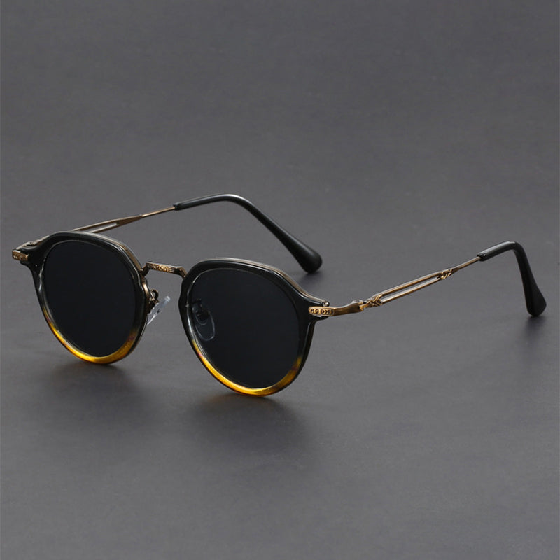 Classic Modern Sunglasses With UV Protection All Day Wear Leopard Black