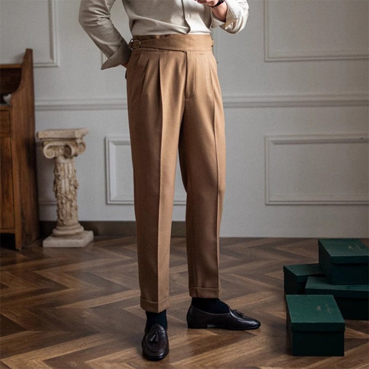 High Waist Milano Pants-MODAUTLET