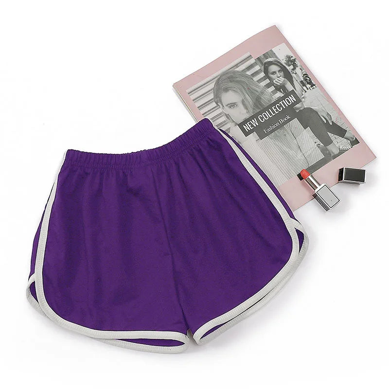 Women's Loose Fit Elastic Shorts, Quick Dry Summer Running & Fitness