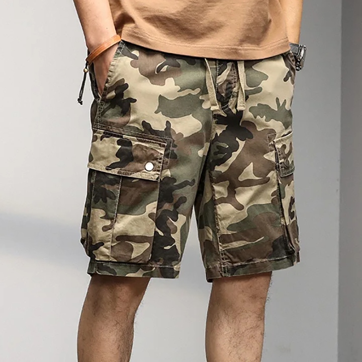 Men's Camo Vanguard Shorts-MODAUTLET