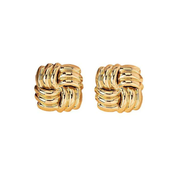 Elegant Cordelle Knot Earrings - Stylish and Unique Design-MODAUTLET