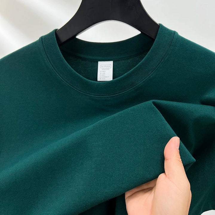 Herre blød afslappet T-shirt | Kortærmet