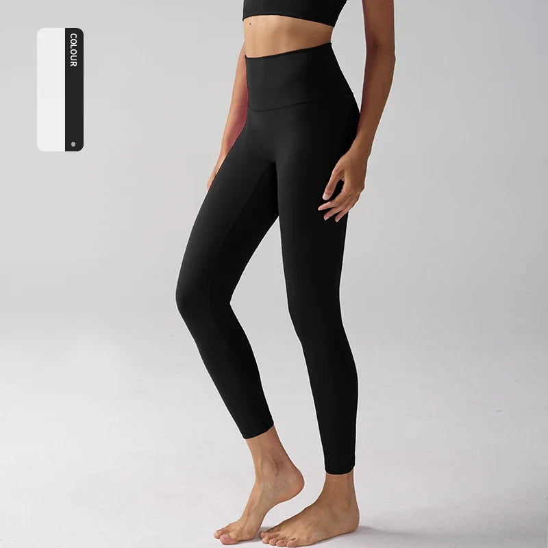 Women's High Waisted Leggings for Yoga, Fitness, and Everyday Use Black