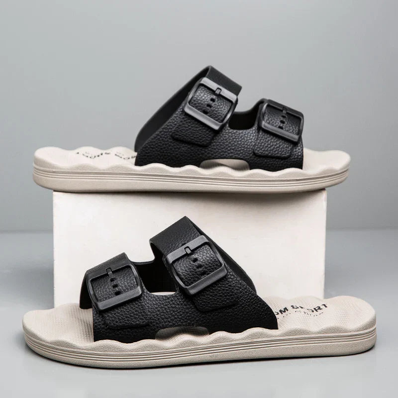Women's Comfort Slides - Delmar Style Gray