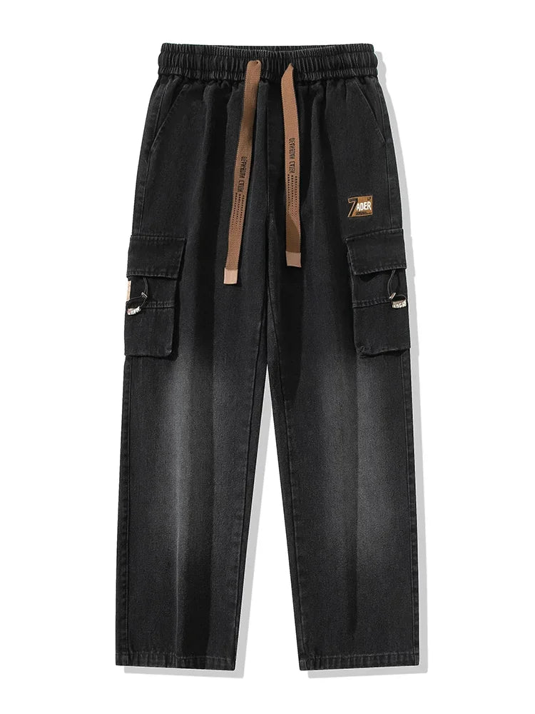 Men's Voyage Denim Cargo Pants-MODAUTLET