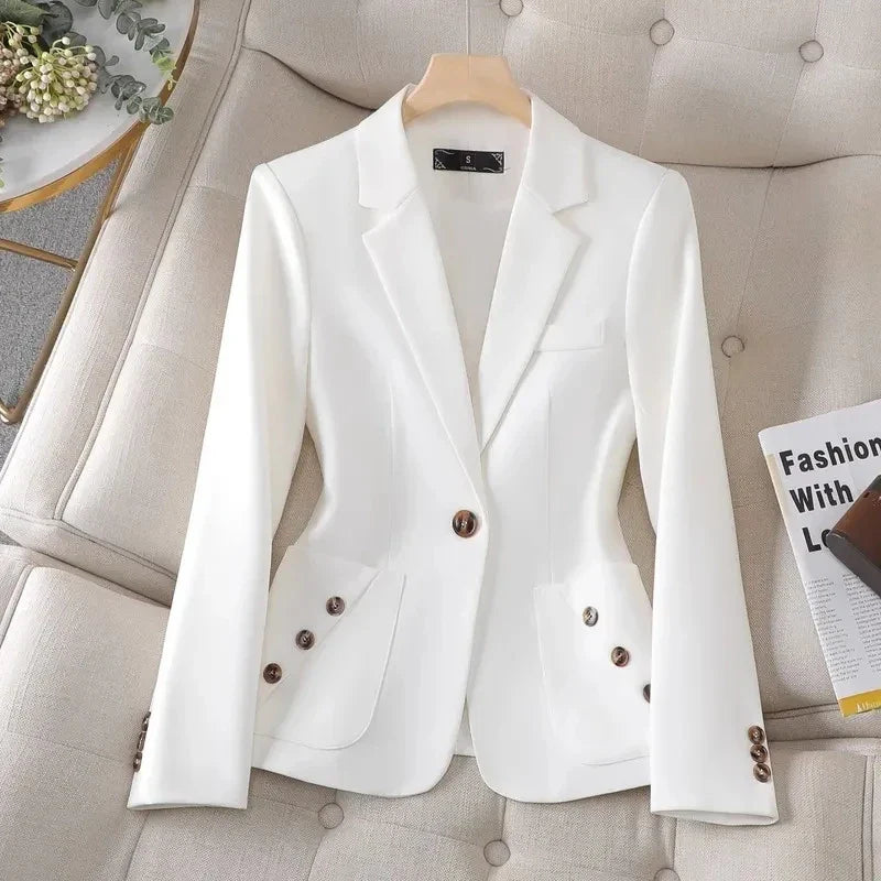 Women's Monte Claire Blazer - Stylish and Versatile Outerwear-MODAUTLET