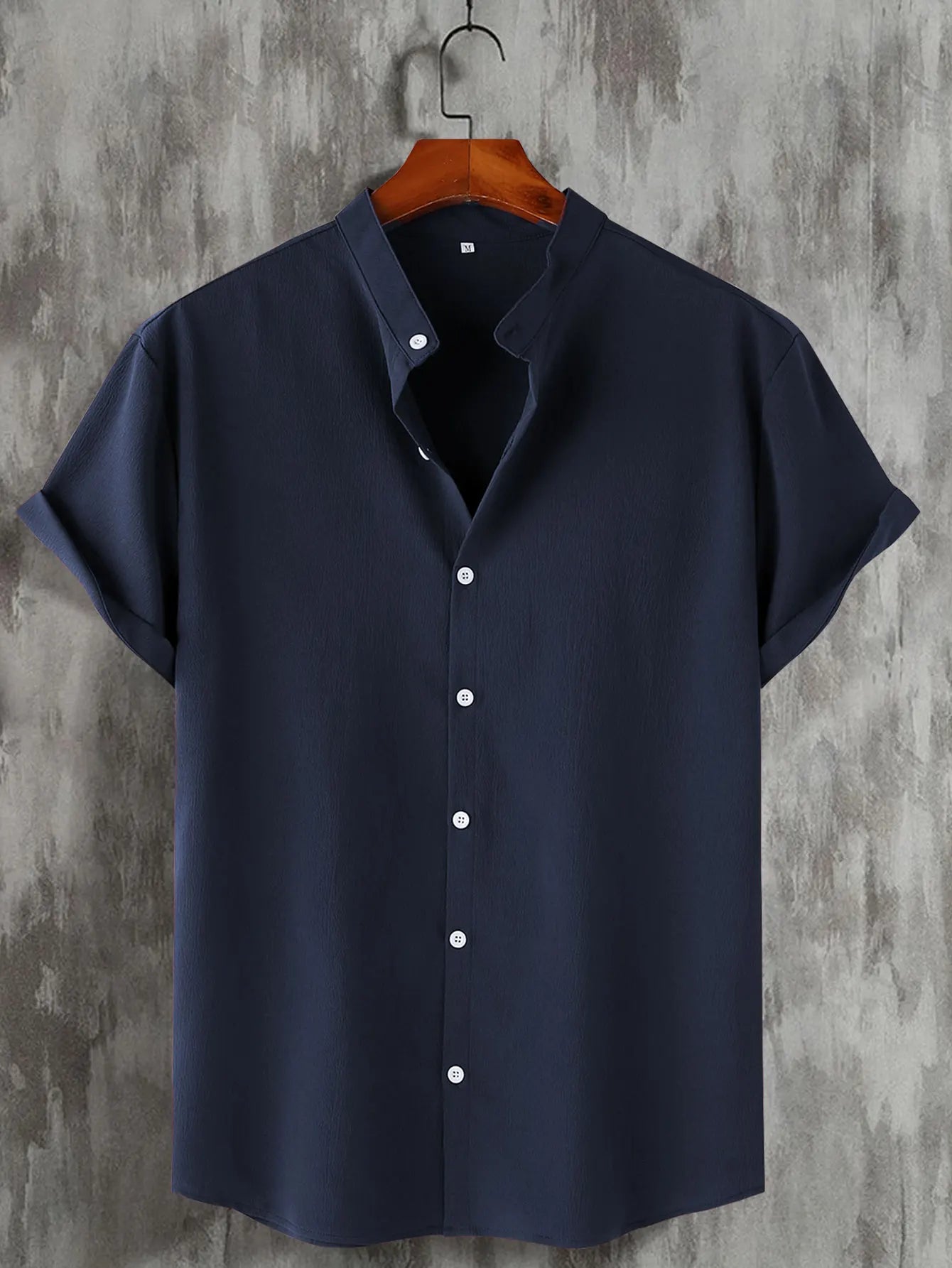 Owen | Casual Beach Shirt Navy blue
