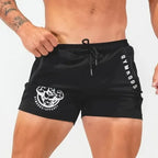 Men's Athletic Gym Shorts Black