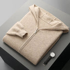 Men's Cashmere Zip Hoodie