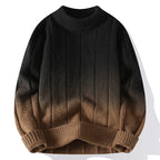 Men's Rust & Ash Duskflow Knit Sweater