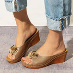 Women's Comfortable Leather Summer Sandals