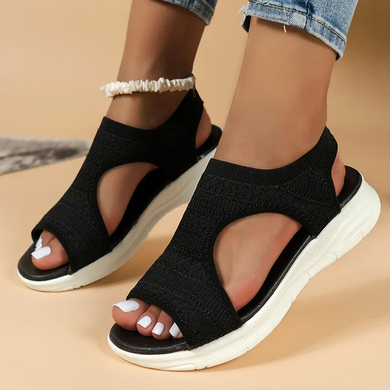 Women's Open Toe Orthopedic Sandals for Comfort and Support-MODAUTLET