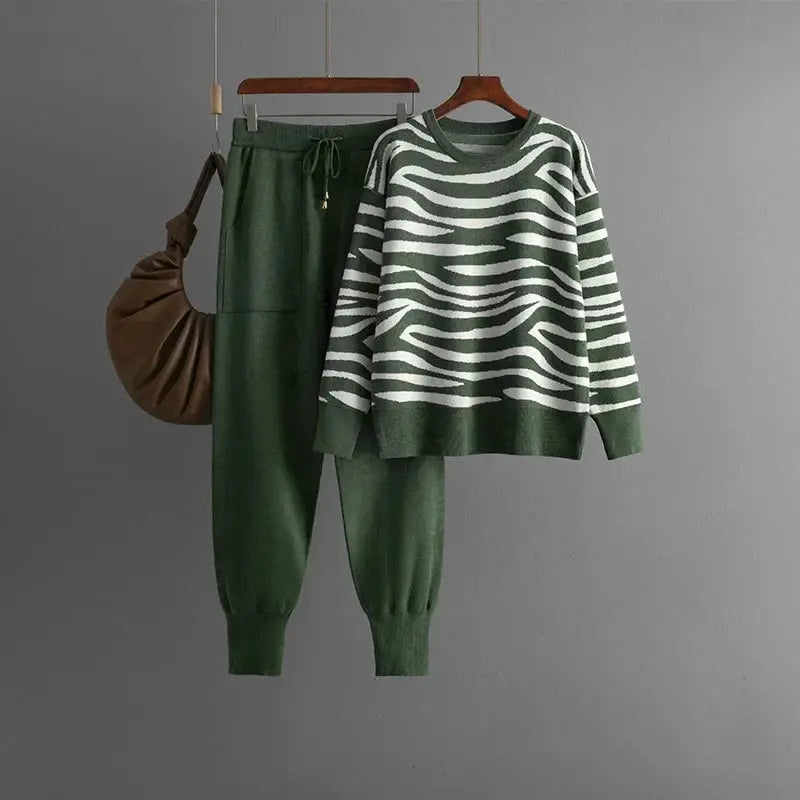 Cozy Knit Lounge Set for Ultimate Comfort-MODAUTLET