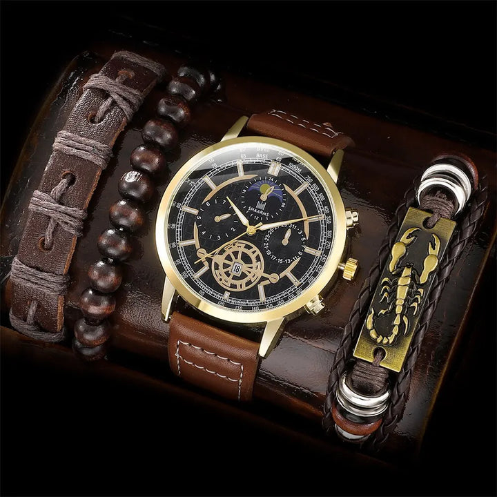 Elegant Cortez Watch Set for Timeless Style-MODAUTLET