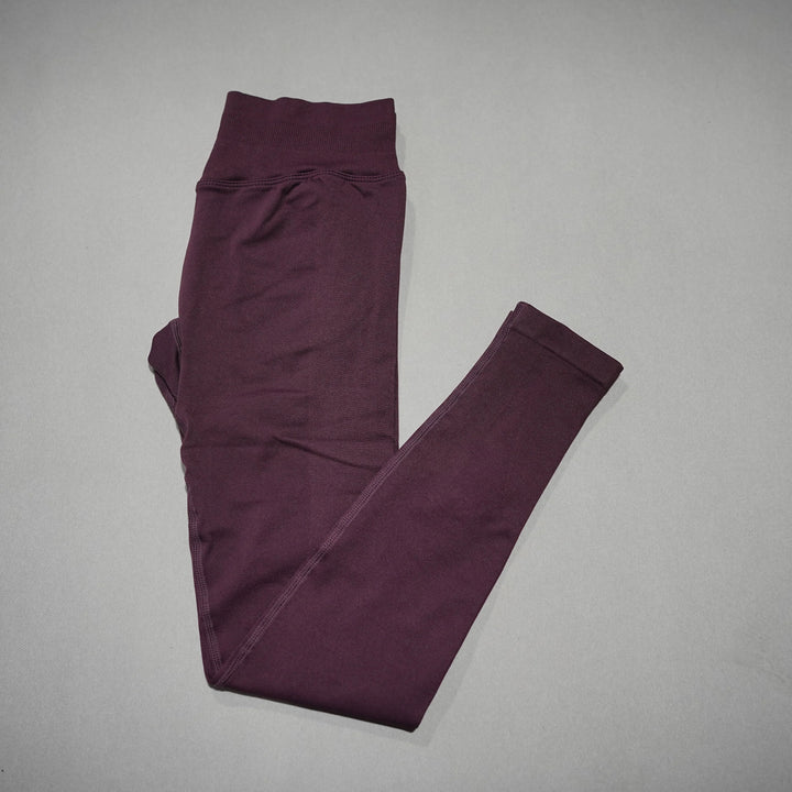Women's High-Waisted Seamless Yoga Leggings for Tummy Control Expressed