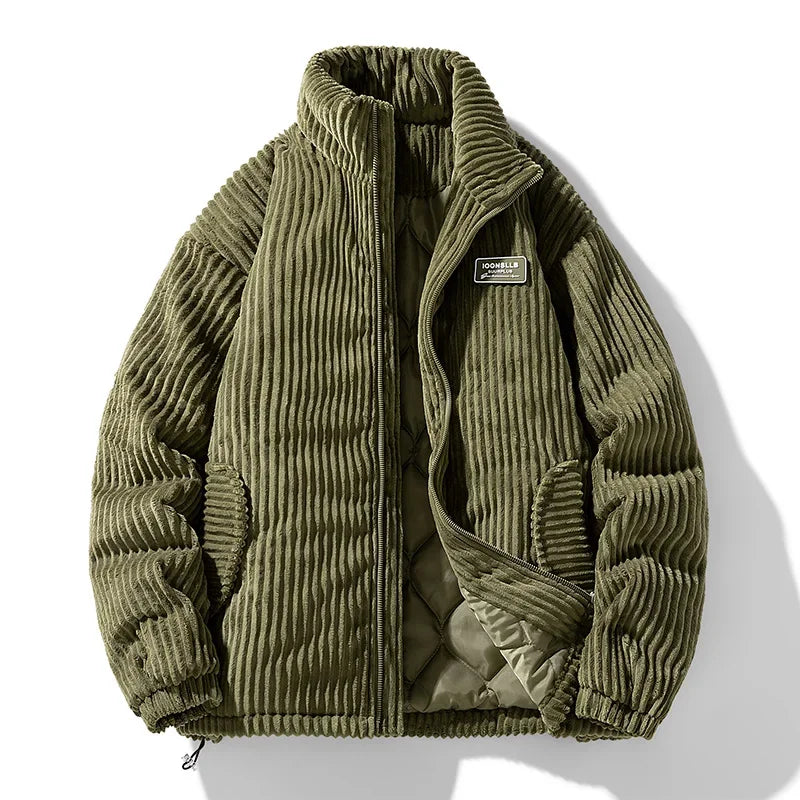 Men's Corduroy Jacket in Houston Style Green