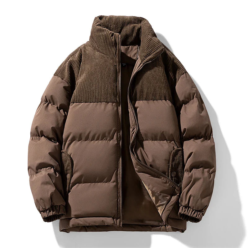 Men's Overcast Jacket - Stylish and Versatile Outerwear Off-Brown