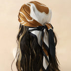 Luxurious Silk Head Scarf