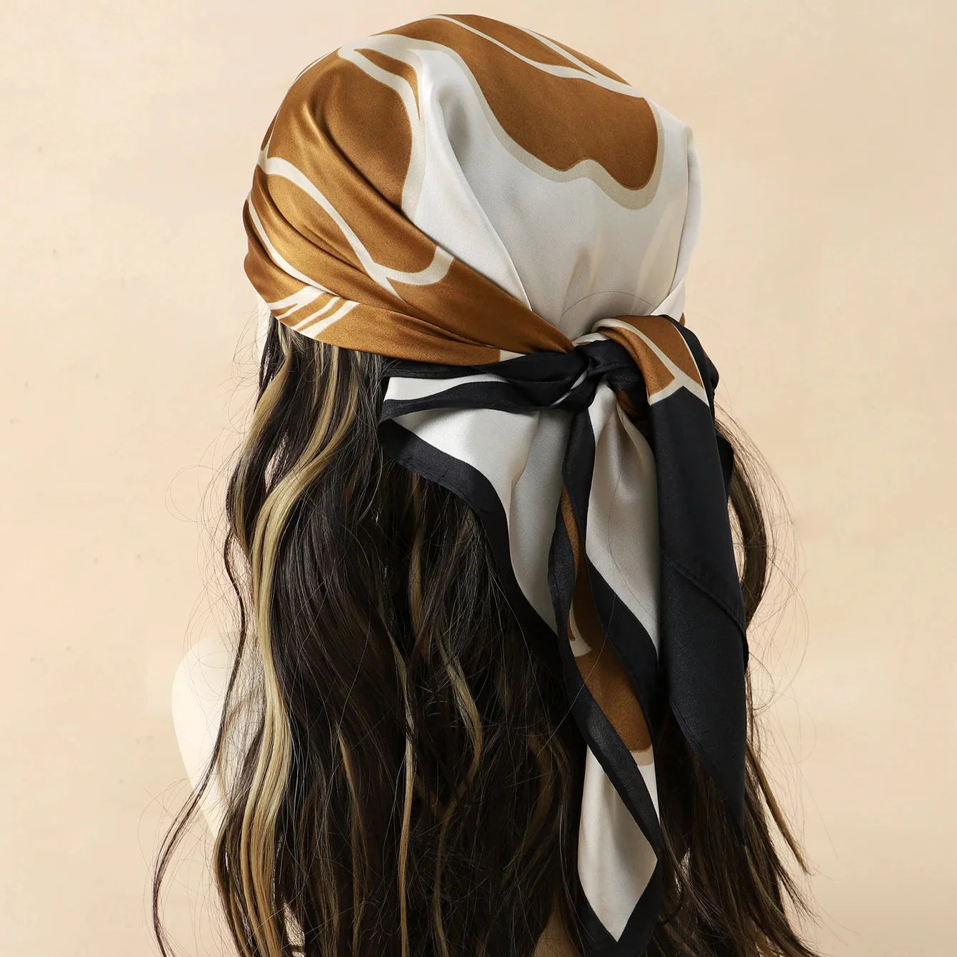 Luxurious Silk Head Scarf