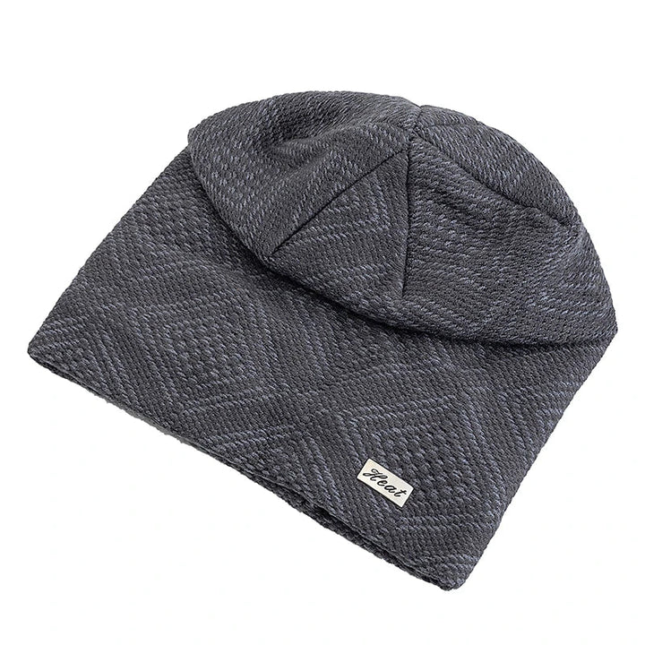 Striped Slouchy Knit Winter Beanie for Women-MODAUTLET