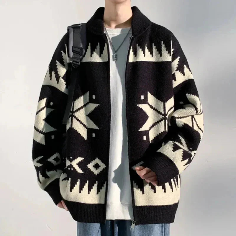 Loose Knit Sweater for Ultimate Comfort Black