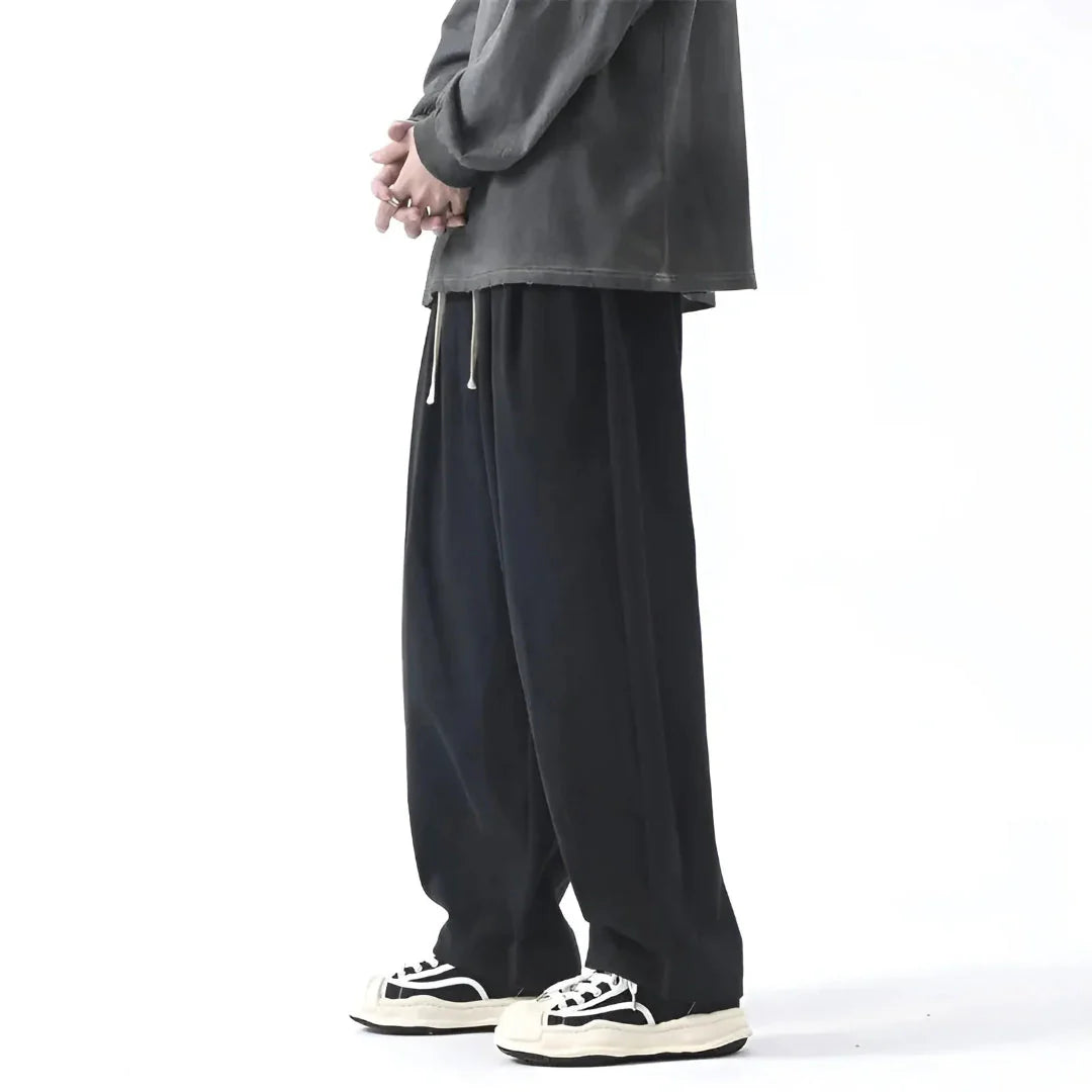 Oversized Pleated Casual Pants for Ultimate Comfort-MODAUTLET