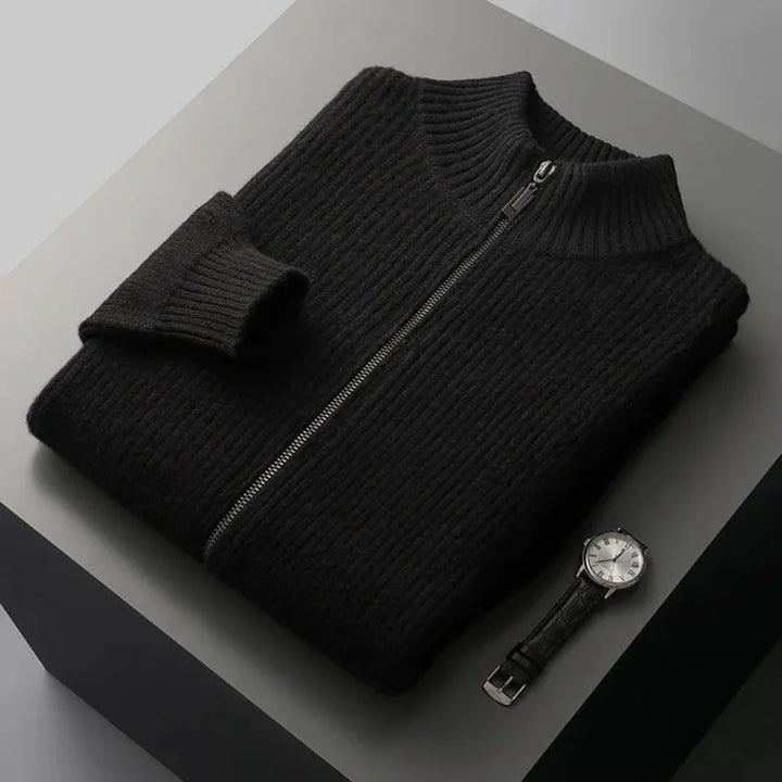 Merino Wool Full-Zip Set for Ultimate Comfort-MODAUTLET