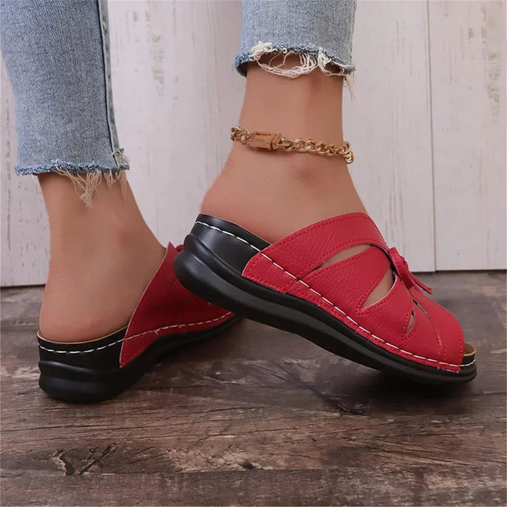 Women's Handmade Comfortable Wedge Sandals-MODAUTLET