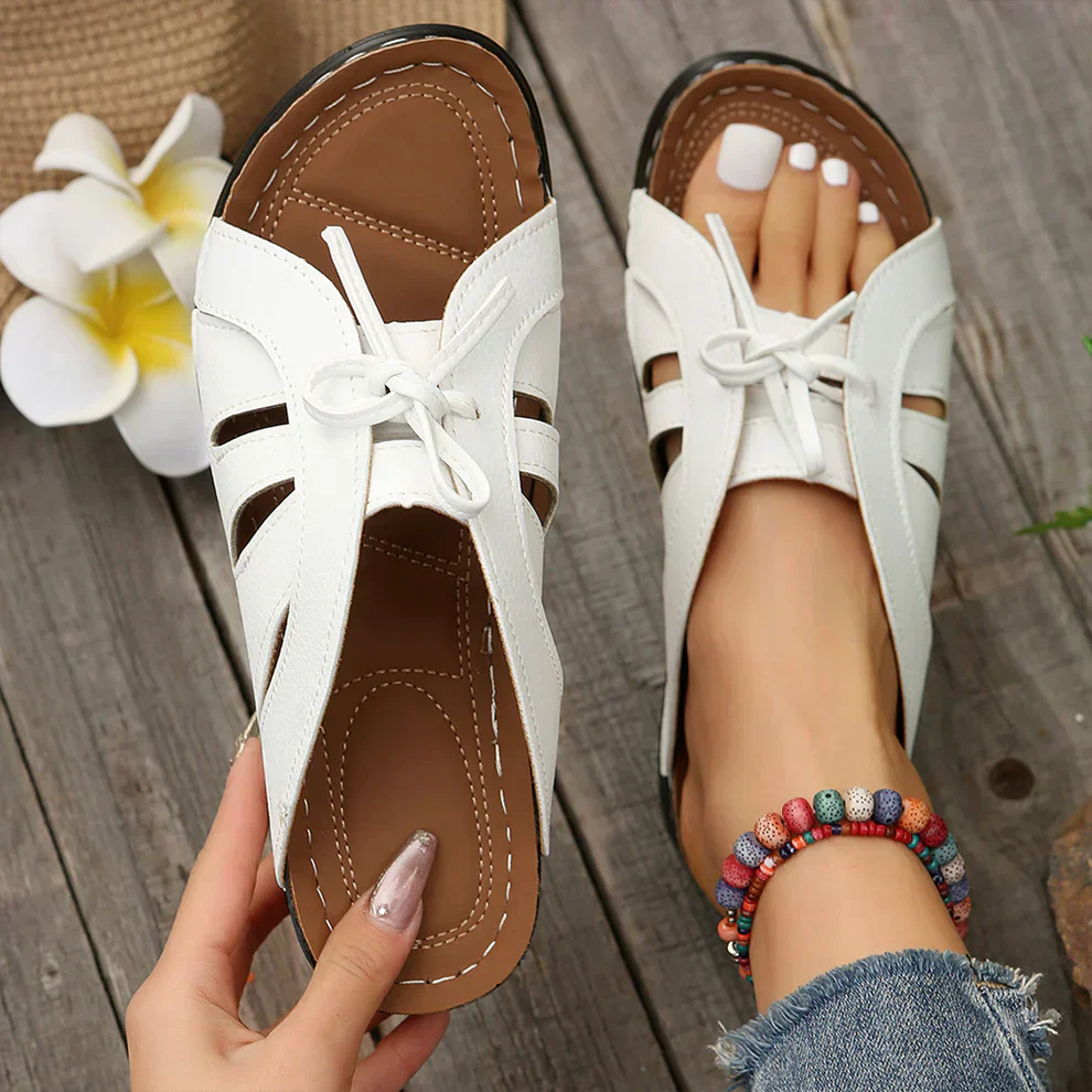 Women's Handmade Comfortable Wedge Sandals-MODAUTLET