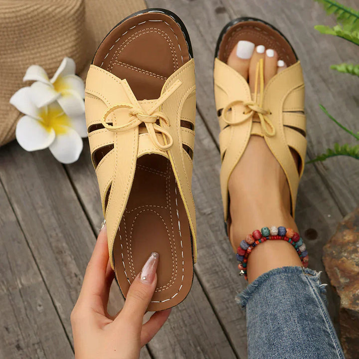Women's Handmade Comfortable Wedge Sandals-MODAUTLET