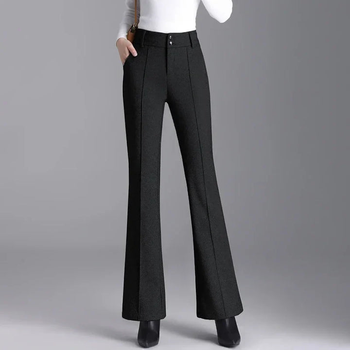 Women's High-Waist Flare Pants-MODAUTLET