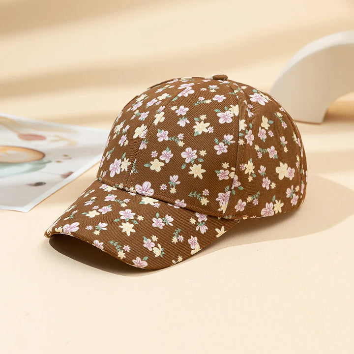 Floral Sun Hat-MODAUTLET