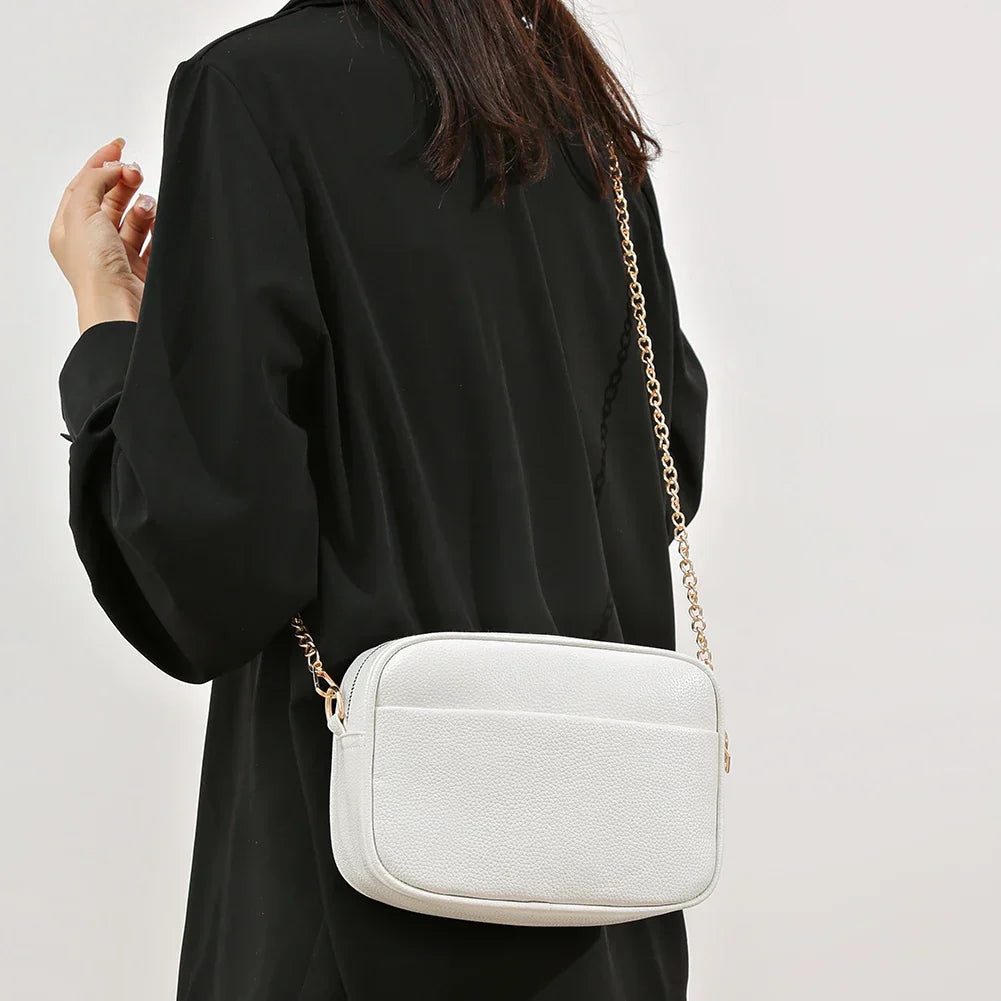 Women's Elegant Leather Shoulder Bag-MODAUTLET