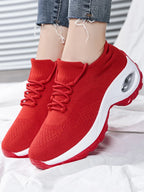 Women's Ergonomic Orthopedic Pain-Relief Shoes Red