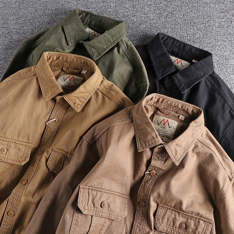 Archie | Classic Worker Shirt-MODAUTLET