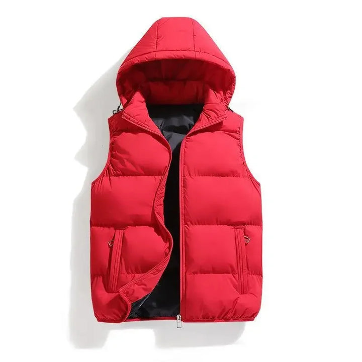 Herenfunctioneel gilet met capuchon