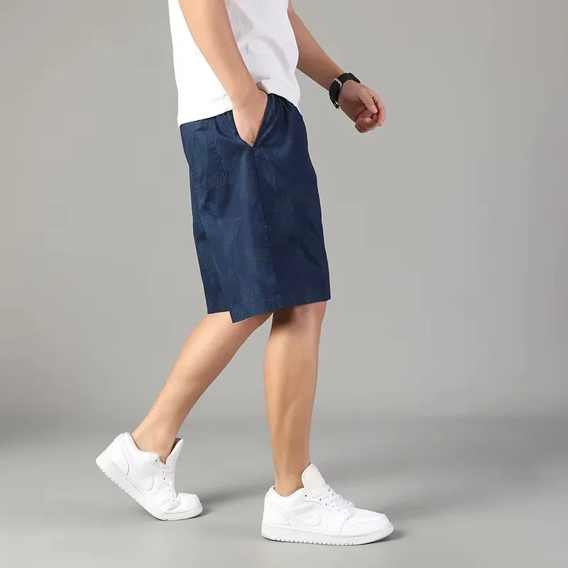 Men's Cotton Palmline Shorts - Comfortable and Stylish Summer Wear