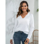 Women's Classic Toledo Sweater - Timeless Style & Comfort White