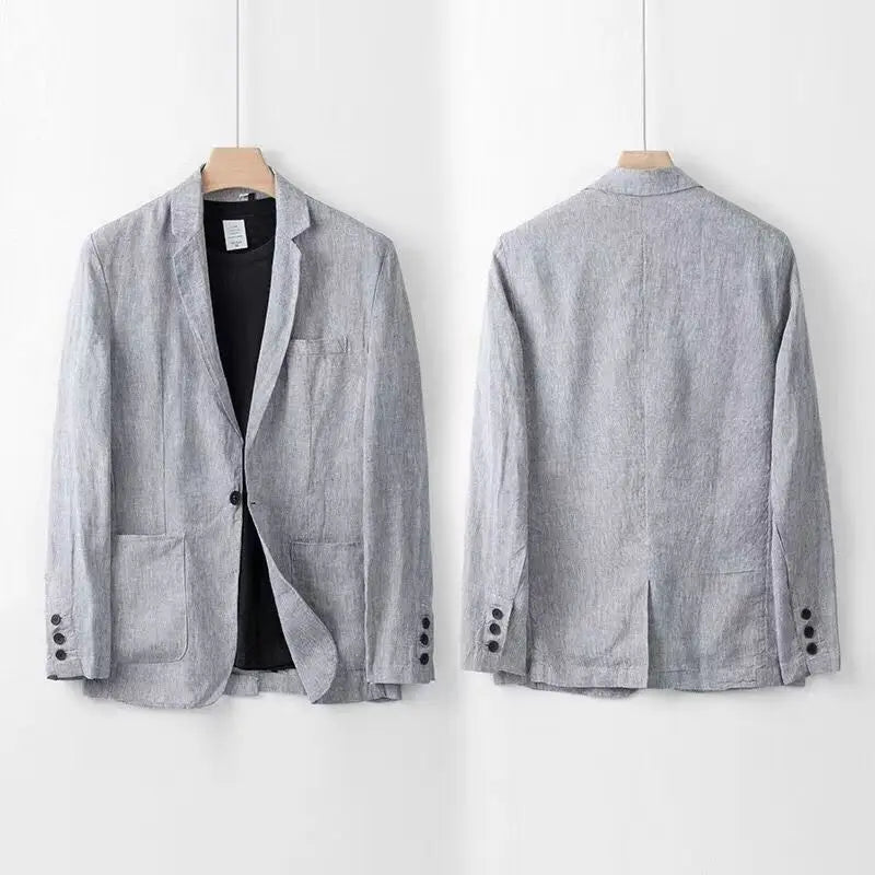 Linen Suit Set For Men Breathable Comfort Luxury-MODAUTLET