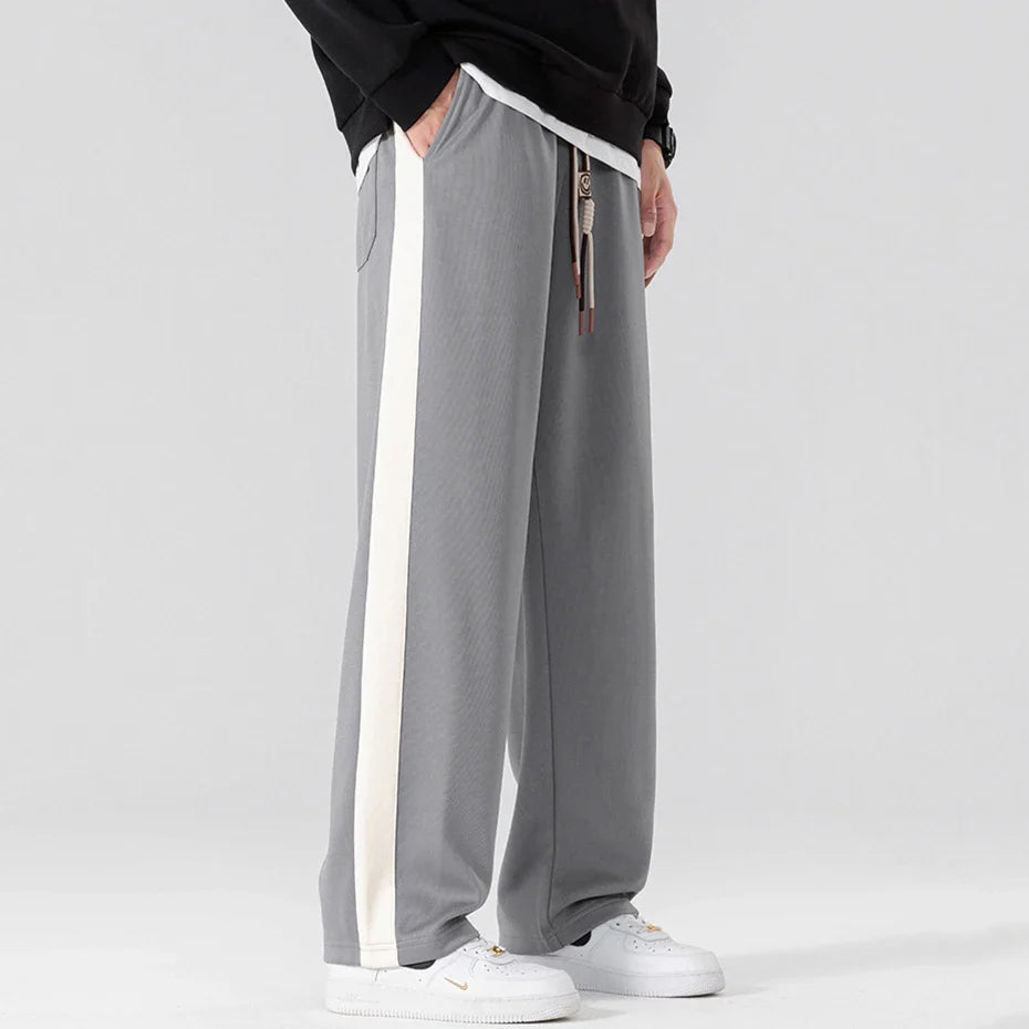 Men's Urban Stripe Pants - Stylish and Comfortable