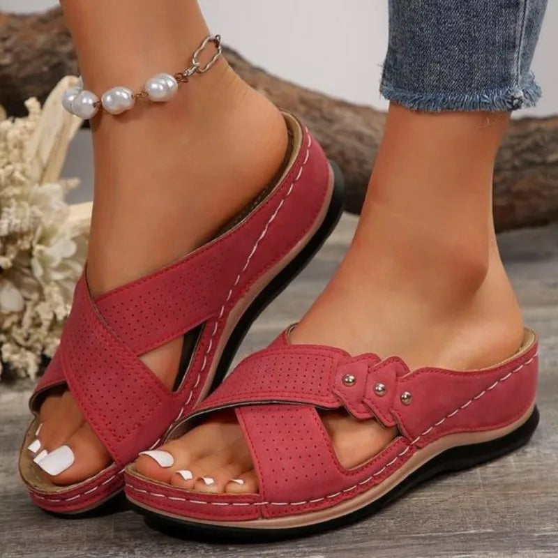 Women's Genuine Leather Tassel Moccasins