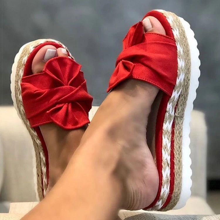 Women's Stylish Summer Sandals Red