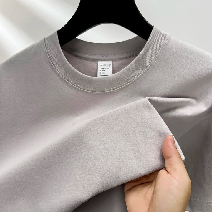 Herre blød afslappet T-shirt | Kortærmet
