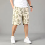 Men's Cotton Palmline Shorts - Comfortable and Stylish Summer Wear