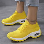 Women's Ergonomic Orthopedic Pain-Relief Shoes Yellow