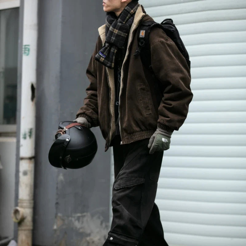 Men's Vintage Japanese Polar Fleece Jacket